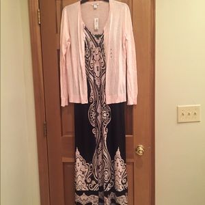INC International Concepts paisley maxi dress Sz S